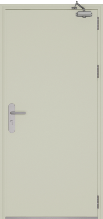 FIRE STEEL DOOR - GALAXY STEEL 407