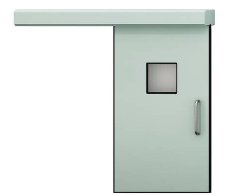 LEAD COATED STEEL DOOR - GALAXY - LEAD-101