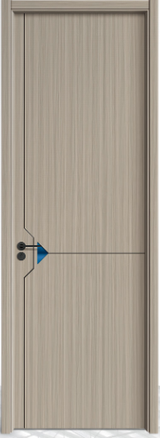   MELAMINE  FINISHING  - CARBON  WOOD DOOR (CARBON CRYSTAL BOARD) ZF-7009-3