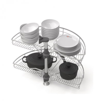 Bộ Rổ Góc Mezzo Xoay 180° Hafele 548.37.001