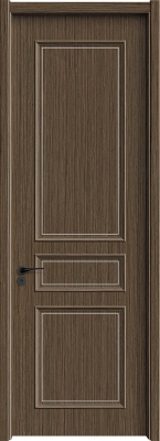 MELAMINE FINISHING  - CARBON  WOOD DOOR (CARBON CRYSTAL BOARD) TF-23183