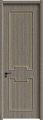 MELAMINE FINISHING  - CARBON  WOOD DOOR (CARBON CRYSTAL BOARD) TF-23180