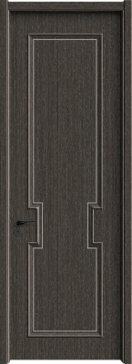 MELAMINE FINISHING  - CARBON  WOOD DOOR (CARBON CRYSTAL BOARD) TF-23179