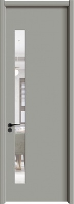 MELAMINE FINISHING  - CARBON  WOOD DOOR (CARBON CRYSTAL BOARD) TF-23175