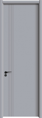 MELAMINE FINISHING  - CARBON  WOOD DOOR (CARBON CRYSTAL BOARD) TF-23170
