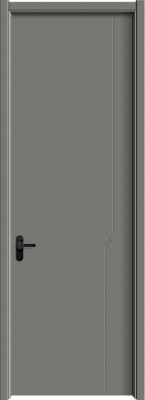 MELAMINE FINISHING  - CARBON  WOOD DOOR (CARBON CRYSTAL BOARD) TF-23166