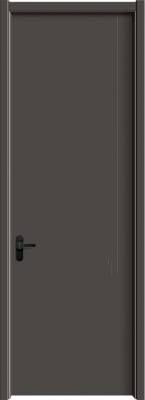 MELAMINE FINISHING  - CARBON  WOOD DOOR (CARBON CRYSTAL BOARD) TF-23160