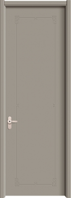 MELAMINE FINISHING  - CARBON  WOOD DOOR (CARBON CRYSTAL BOARD) TF-23157