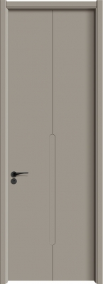 MELAMINE FINISHING  - CARBON  WOOD DOOR (CARBON CRYSTAL BOARD) TF-23125