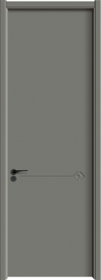 MELAMINE FINISHING  - CARBON  WOOD DOOR (CARBON CRYSTAL BOARD) TF-23118