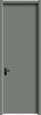 MELAMINE FINISHING  - CARBON  WOOD DOOR (CARBON CRYSTAL BOARD) TF-23116