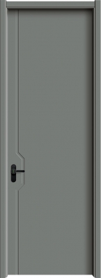 MELAMINE FINISHING  - CARBON  WOOD DOOR (CARBON CRYSTAL BOARD) TF-23115