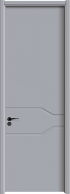 MELAMINE FINISHING  - CARBON  WOOD DOOR (CARBON CRYSTAL BOARD) TF-23113