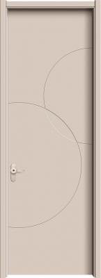 MELAMINE FINISHING  - CARBON  WOOD DOOR (CARBON CRYSTAL BOARD) TF-23111