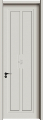 MELAMINE FINISHING  - CARBON  WOOD DOOR (CARBON CRYSTAL BOARD) TF-23109