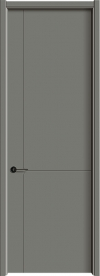 MELAMINE FINISHING  - CARBON  WOOD DOOR (CARBON CRYSTAL BOARD) TF-23108