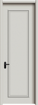 MELAMINE FINISHING  - CARBON  WOOD DOOR (CARBON CRYSTAL BOARD) TF-23099
