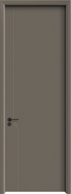 MELAMINE FINISHING  - CARBON  WOOD DOOR (CARBON CRYSTAL BOARD) TF-23061