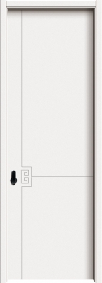 MELAMINE FINISHING  - CARBON  WOOD DOOR (CARBON CRYSTAL BOARD) TF-23057