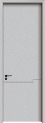 MELAMINE FINISHING  - CARBON  WOOD DOOR (CARBON CRYSTAL BOARD) TF-23055