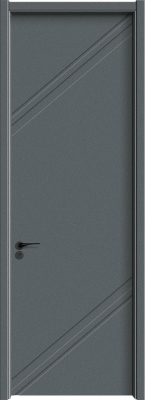 MELAMINE FINISHING  - CARBON  WOOD DOOR (CARBON CRYSTAL BOARD) TF-23028