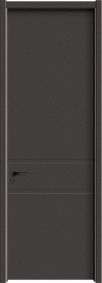 MELAMINE FINISHING  - CARBON  WOOD DOOR (CARBON CRYSTAL BOARD) TF-23020