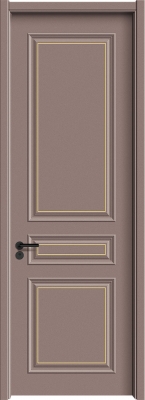MELAMINE FINISHING  - CARBON  WOOD DOOR (CARBON CRYSTAL BOARD) TF-23015