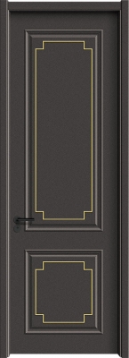 MELAMINE FINISHING  - CARBON  WOOD DOOR (CARBON CRYSTAL BOARD) TF-23011