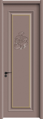 MELAMINE FINISHING  - CARBON  WOOD DOOR (CARBON CRYSTAL BOARD) TF-23007