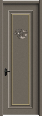 MELAMINE FINISHING  - CARBON  WOOD DOOR (CARBON CRYSTAL BOARD) TF-23005