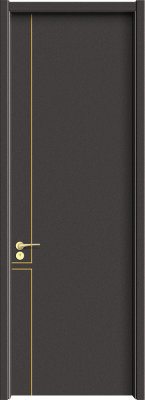 LAMINATE FINISHING  - CARBON  WOOD DOOR (CARBON CRYSTAL BOARD) TF-23031